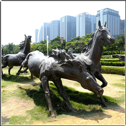園林銅奔馬 園林銅奔馬
