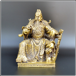 黃銅武財神關(guān)公像鑄造 黃銅武財神關(guān)公像鑄造