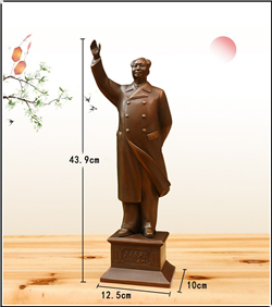 鑄銅關(guān)公 純銅毛澤東雕像