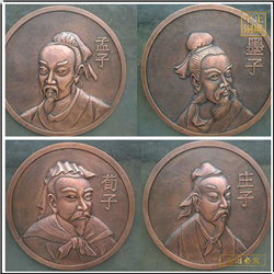 鑄銅關公 人物銅浮雕鑄造廠