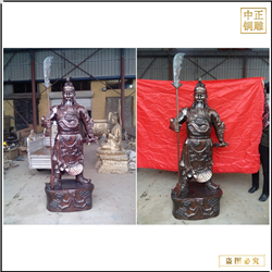 制作純銅關(guān)公雕塑 制作純銅關(guān)公雕塑