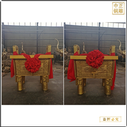 鑄銅關(guān)公 校園銅鼎鑄造廠