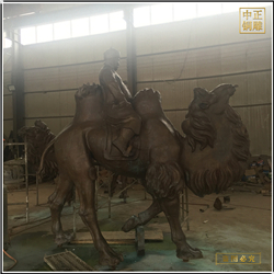 大型景區(qū)駱駝銅雕塑 大型景區(qū)駱駝銅雕塑