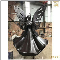 鑄銅關(guān)公 園林景觀抽象人物雕塑