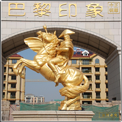 貼金小區(qū)騎馬人物雕塑價(jià)格 貼金小區(qū)騎馬人物雕塑價(jià)格