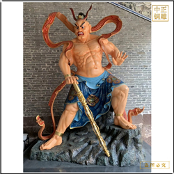 鑄銅關(guān)公 金剛力士銅雕塑價(jià)格