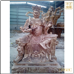 鑄銅關(guān)公 2米四大天王銅像