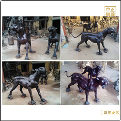 鑄銅關(guān)公 河北金錢豹鑄造廠家