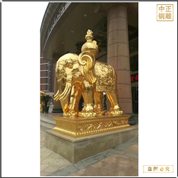 鑄銅關(guān)公 企業(yè)門口銅大象