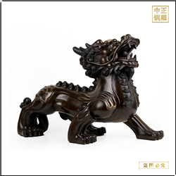 鑄銅關(guān)公 青銅貔貅雕塑