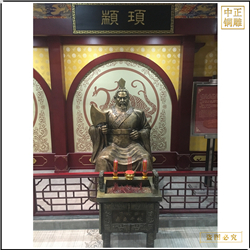 鑄銅關(guān)公 道教顓頊人物銅像