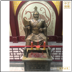 鑄銅關(guān)公 上古人物顓頊銅像
