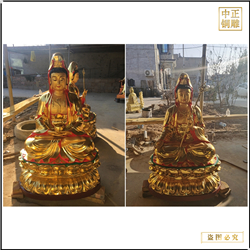 鑄銅關(guān)公 大型觀音菩薩銅像價(jià)格