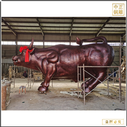 鑄銅關(guān)公 紐約華爾街銅牛