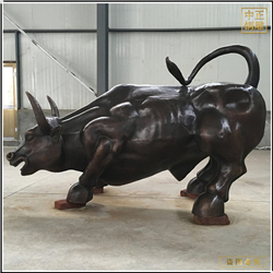 鑄銅關(guān)公 制華爾街銅牛擺件價(jià)格
