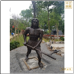 廣東景區(qū)馬壩人銅雕塑 廣東景區(qū)馬壩人銅雕塑