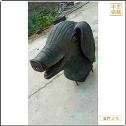 鑄銅關(guān)公 動(dòng)物雕塑十二生肖擺件