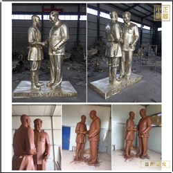 鑄銅關(guān)公 名人外交銅雕塑鑄造