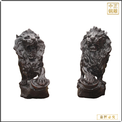 鑄銅關(guān)公 銅獅子雕塑報(bào)價(jià)