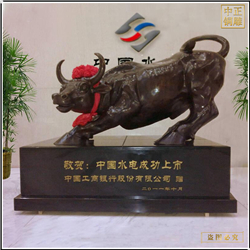 鑄銅關(guān)公 美國(guó)華爾街銅牛雕塑工藝品