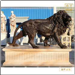 鑄銅關(guān)公 景觀銅雕獅子鑄造