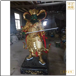 寺廟山門殿四大天王雕塑 寺廟山門殿四大天王雕塑