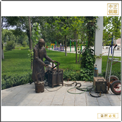 鑄銅關(guān)公 批發(fā)古代傳統(tǒng)人物雕像