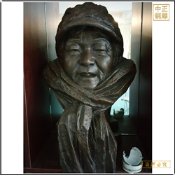 鑄銅關(guān)公 人物銅雕塑工藝品