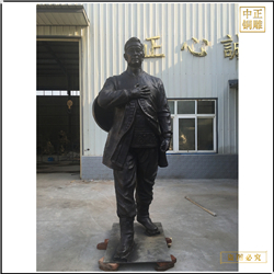 鑄銅關(guān)公 現(xiàn)代人物銅雕塑鑄造廠加工