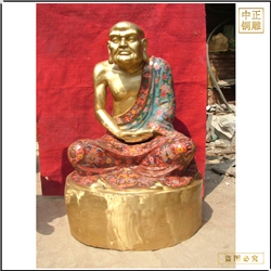 鑄銅關(guān)公 十八羅漢守護(hù)神像