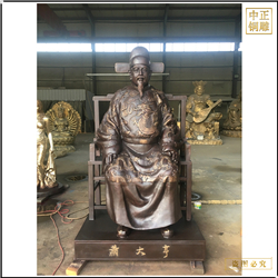 鑄銅關公 純銅蕭大亨像鑄造