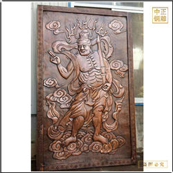 鑄銅關公 寺廟銅浮雕廠家加工