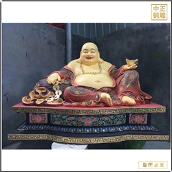 鑄銅關公 鑄銅彌勒佛雕塑供應