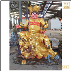 鑄銅關(guān)公 鑄銅四大天王銅佛像生產(chǎn)廠家