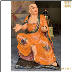 鑄銅關(guān)公 十八羅漢銅佛像全套定做價格