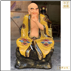 鑄銅關(guān)公 十八羅漢十八尊者銅佛像鑄造