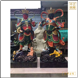 鑄銅關(guān)公 定制鑄銅四大天王制作廠