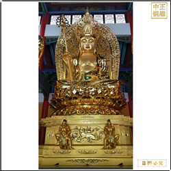 鑄銅關(guān)公 寺廟地藏王銅佛像定制