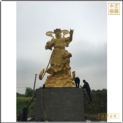 鑄銅關(guān)公 制作四大天王佛像廠家