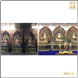 鑄銅關公 鑄造寺廟景區(qū)銅佛像