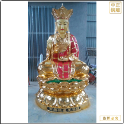 鑄銅關(guān)公 小型地藏王佛銅雕塑