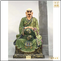 鑄銅關(guān)公 加工鑄銅十八羅漢雕塑