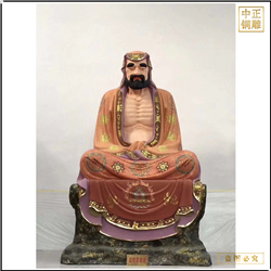 鑄銅關(guān)公 銅雕十八羅漢佛像廠家