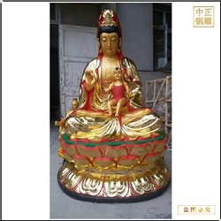 鑄銅關(guān)公 銅雕菩薩佛像廠家制作