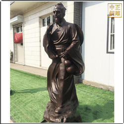 鑄銅關(guān)公 古代名醫(yī)銅雕塑