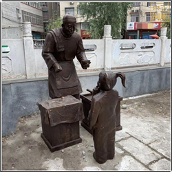 鑄銅關(guān)公 鑄銅民俗人物雕塑