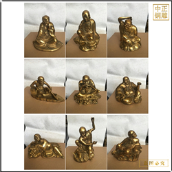 鑄銅關(guān)公 1.8米十八羅漢銅佛像
