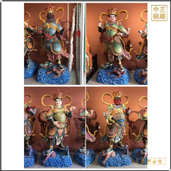 鑄銅關(guān)公 四大天王銅佛像廠家