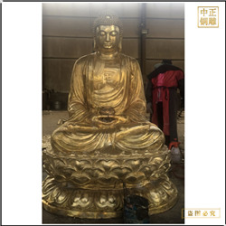 鑄銅關(guān)公 定制大型釋迦牟尼佛銅像價(jià)格