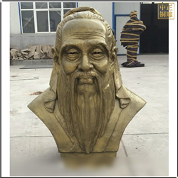 鑄銅關(guān)公 孔子頭像銅雕塑鑄造廠